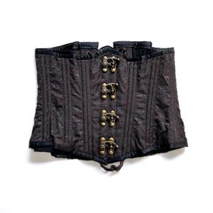 Vintage goth corset